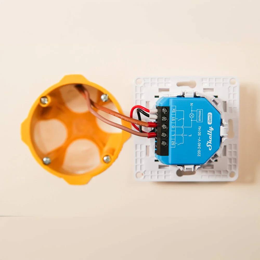 Shelly 1L Gen3 Smart Lighting Relay