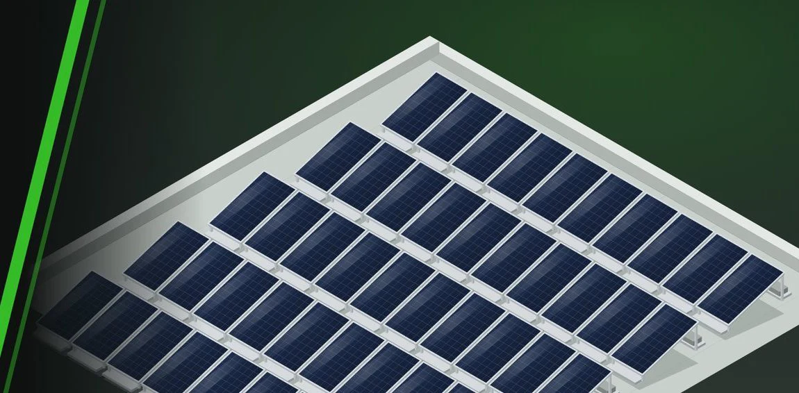SunPower M-Class 490 W panels on a roof